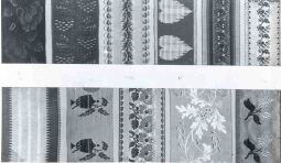 Bild: Mustertafel der Annaberger Posamentierer