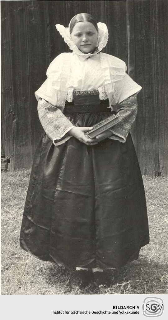 Sorbische Abendmahlsbraut aus Seidewinkel