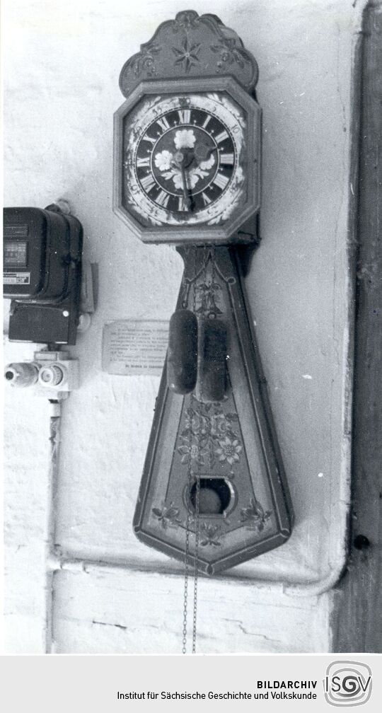 Wanduhr in Herwigsdorf