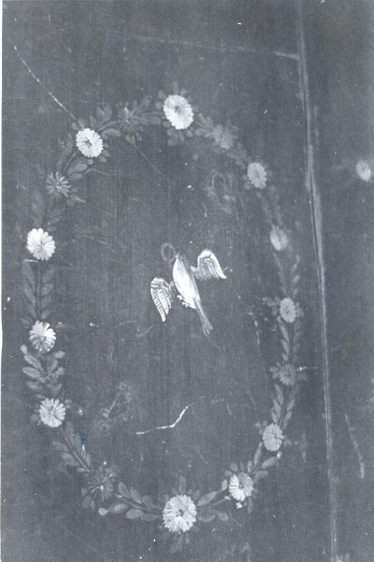 Reste eines Himmelbettes in Herwigsdorf