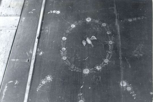 Reste eines Himmelbettes in Herwigsdorf