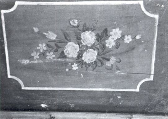 Blatt eines Himmelbettes in Herwigsdorf