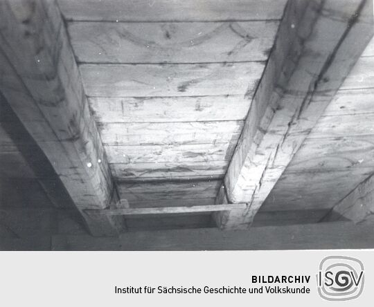 Holzbalken - Deckenbemalung