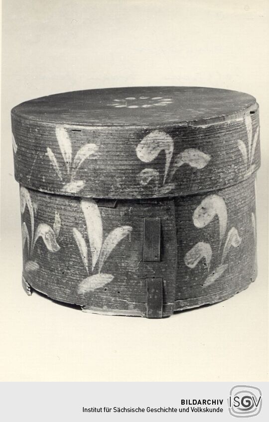 Spanschachtel aus dem Heimatmuseum Lommatzsch