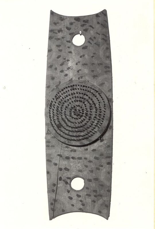 Wollkratze im Museum Leisnig