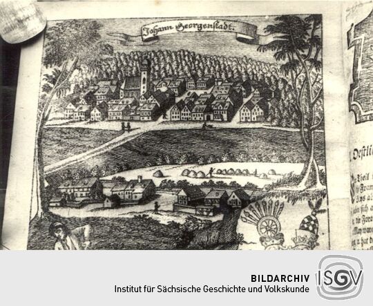 Ansicht von Johanngeorgenstadt