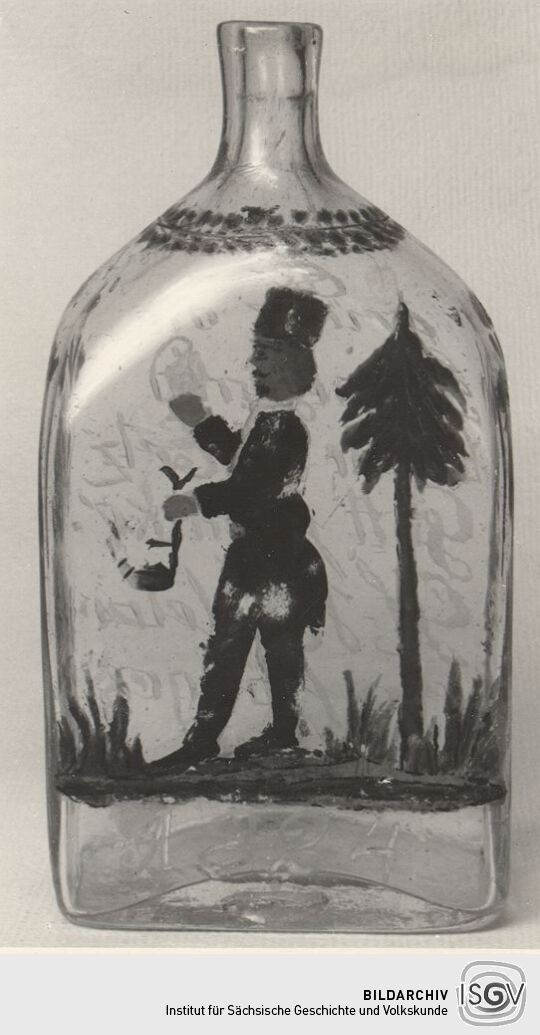 Schnapsflasche aus Zwickau