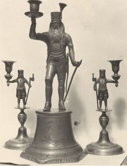 Bild: Bergmannsleuchter aus Zwickau