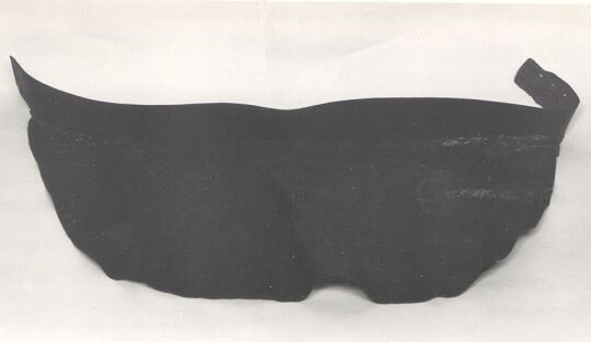 Arschleder eines Häuers aus dem Museum Aue