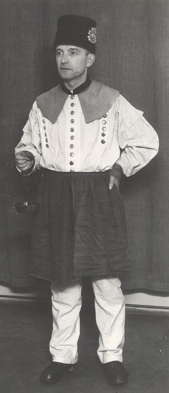 Bergmann in Paradekleidung