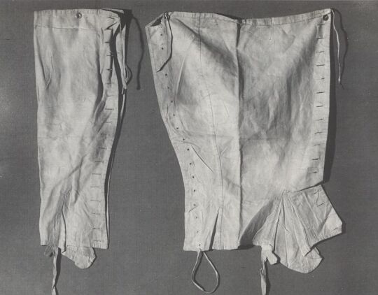 Gamaschen eines Häuers