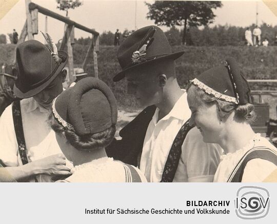 Volkstanzgruppe aus Annaberg