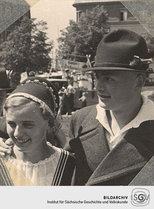 Volkstanzgruppe aus Annaberg