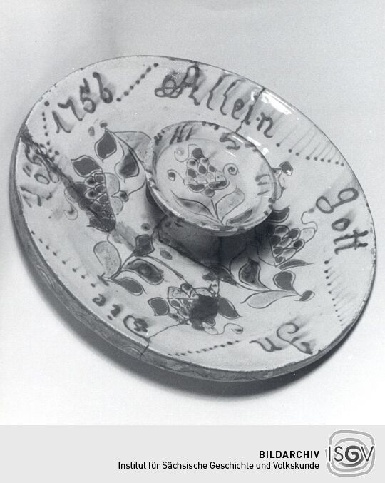 "Bautzner" Teller in Dresden