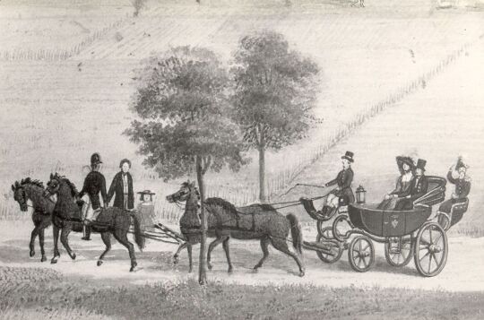 Verschiedene Trachten