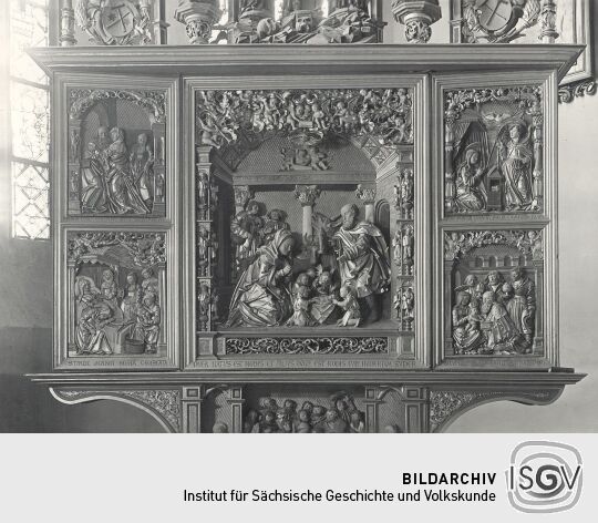 Bergaltar der St. Annenkirche in Annaberg