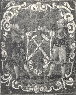 Bild: Sargschild aus dem Erzgebirgsmuseum Annaberg