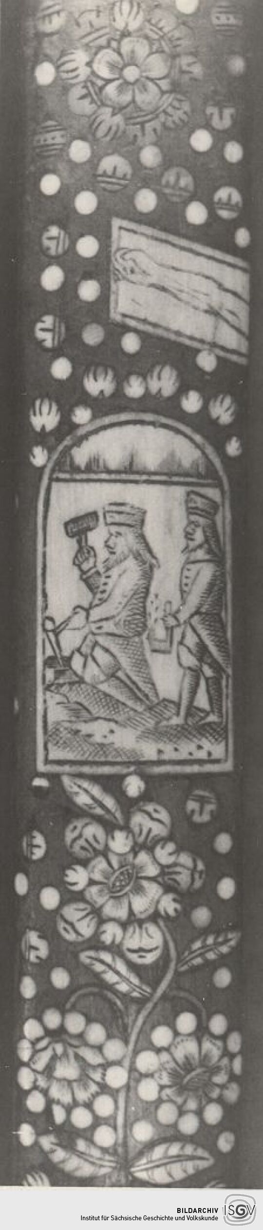 Verzierte Barte