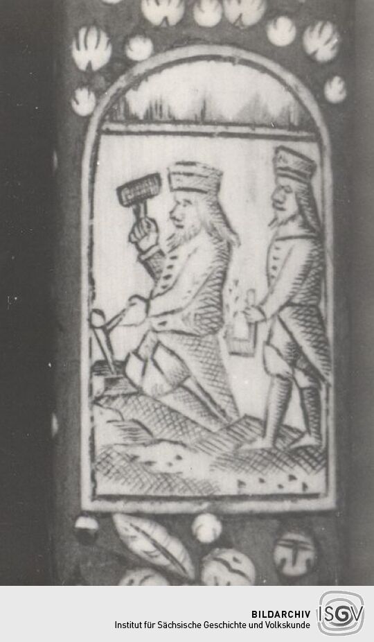 Verzierte Barte