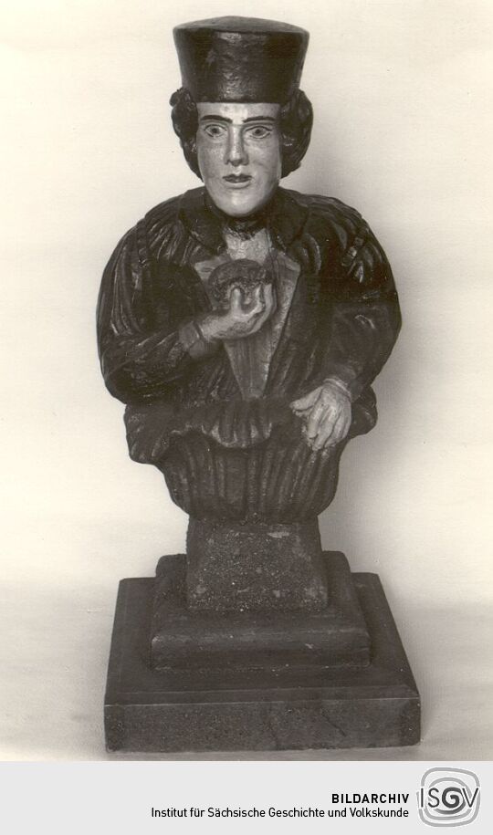 Halbfigur eines Bergmannes