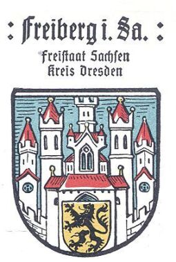 Bild: Wappen von Freiberg