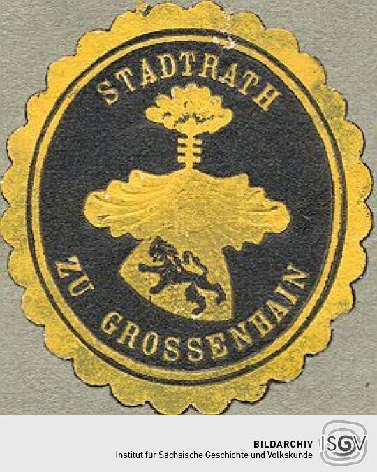 Siegel des Stadtrath zu Großenhain