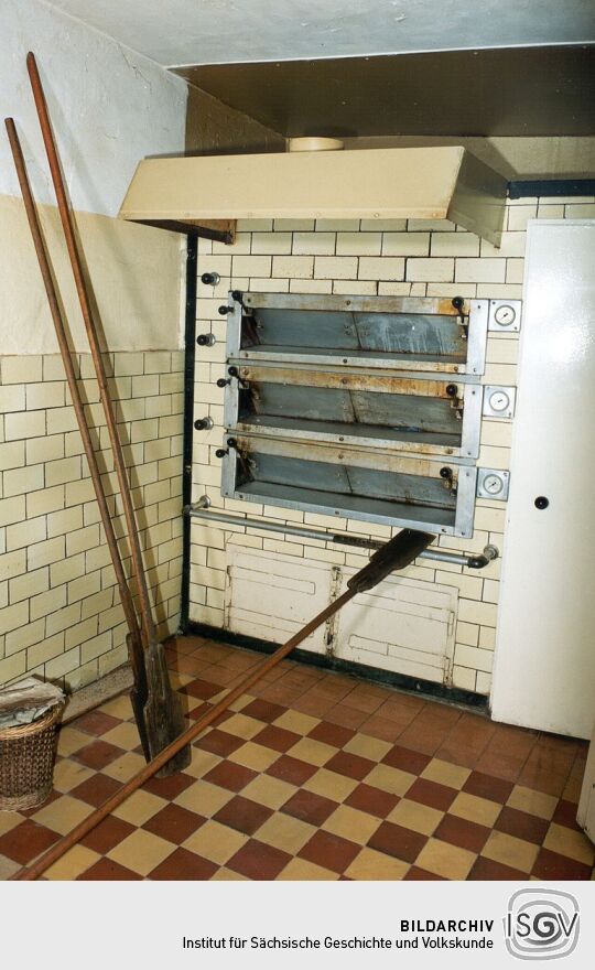Backofen in einer ehemaligen Konditorei