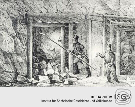 Die Brucharbeit im Zwitterstockwerk zu Altenberg