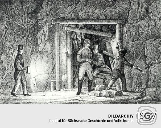 Die Brucharbeit im Zwitterstockwerk zu Altenberg