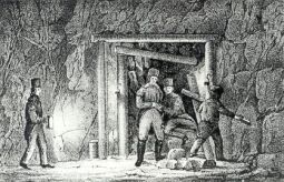 Bild: Die Brucharbeit im Zwitterstockwerk zu Altenberg