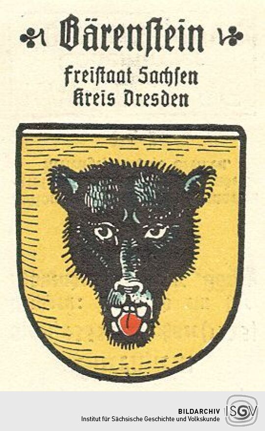 Wappen von Bärenstein