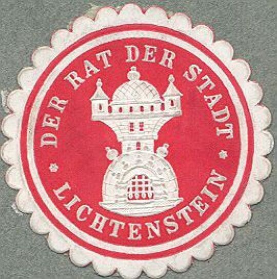 Siegel des Rates der Stadt Lichtenstein