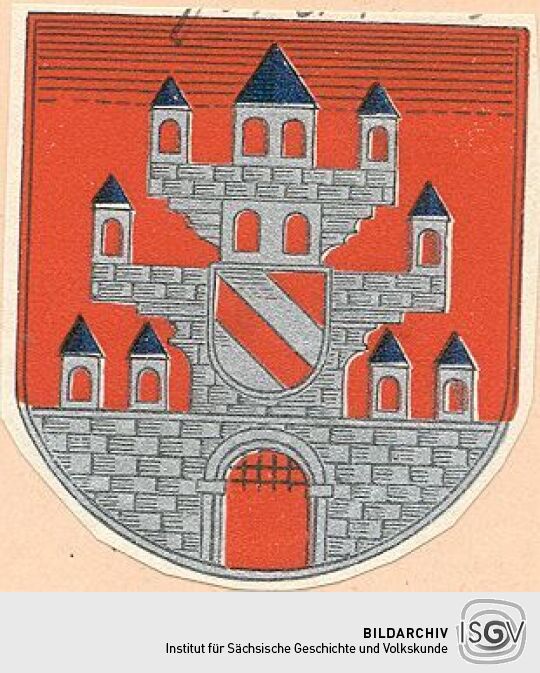 Wappen von Meerane