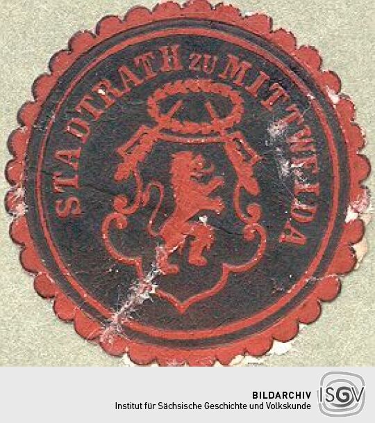 Siegel vom Mittweidaer Stadtrath