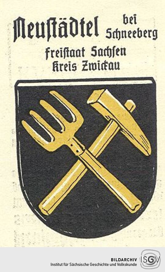 Wappen von Neustädtel bei Schneeberg