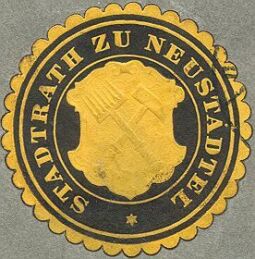 Bild: Siegel des Stadtrathes zu Neustädtel