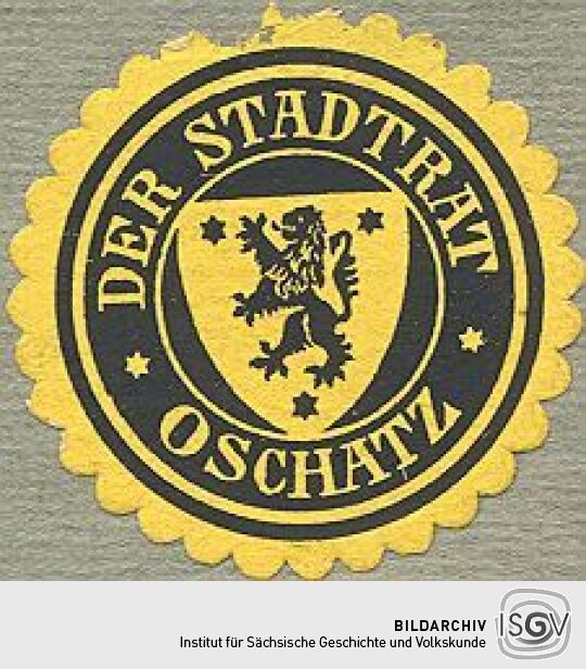 Siegel des Oschatzer Stadtrates