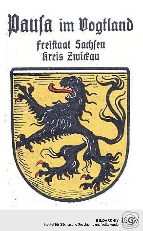 Wappen von Pausa