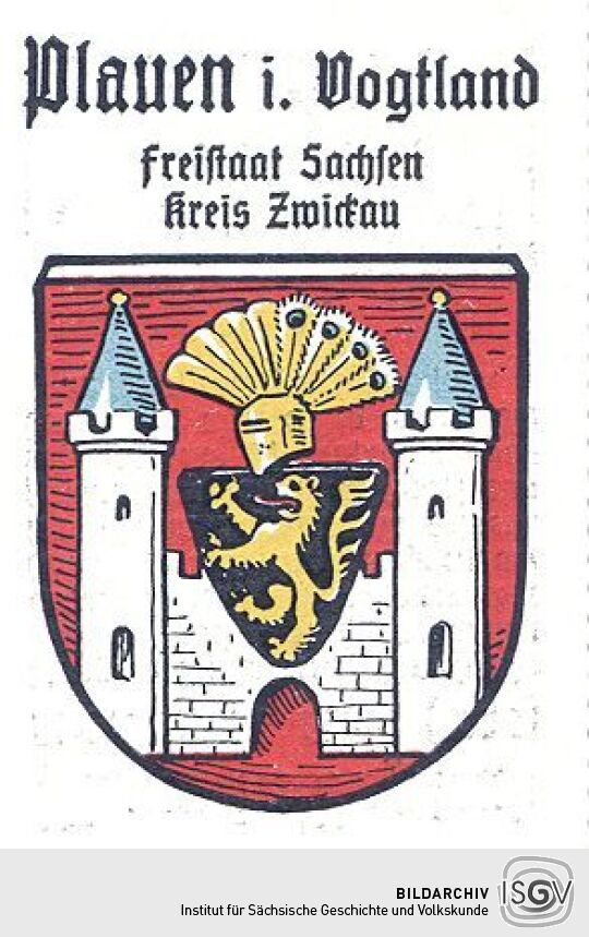 Wappen von Plauen