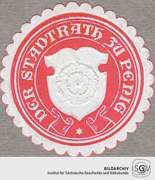 Siegel des Stadtrathes zu Penig