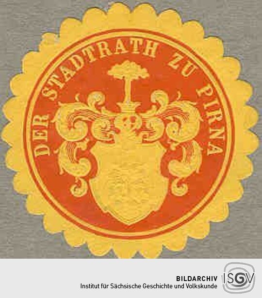 Siegel des Stadtrathes zu Pirna