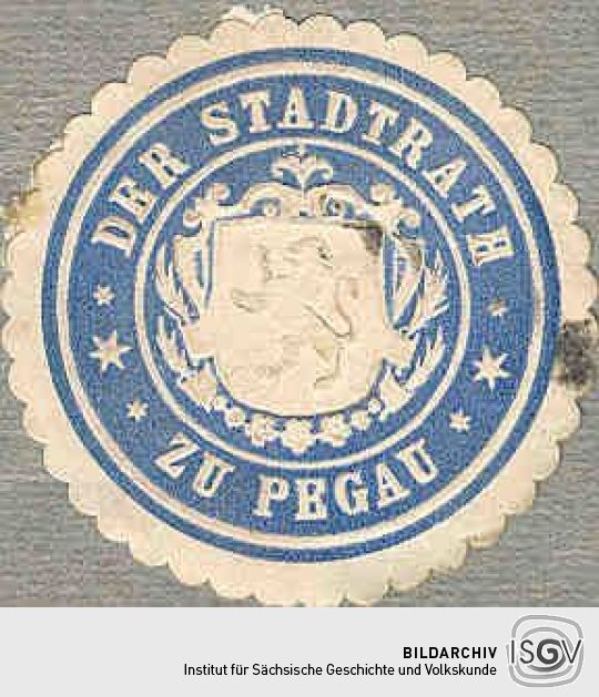 Siegel des Stadtrathes zu Pegau