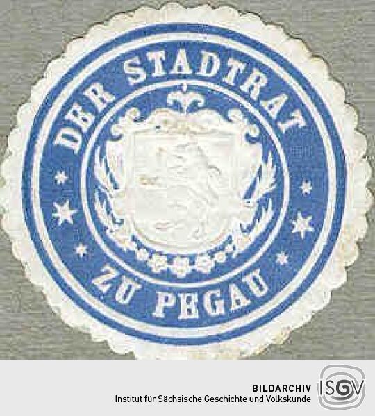 Siegel des Stadtrathes zu Pegau