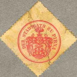 Bild: Siegel des Stadtrathes zu Pirna