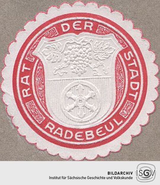 Siegel des Rates der Stadt Radebeul