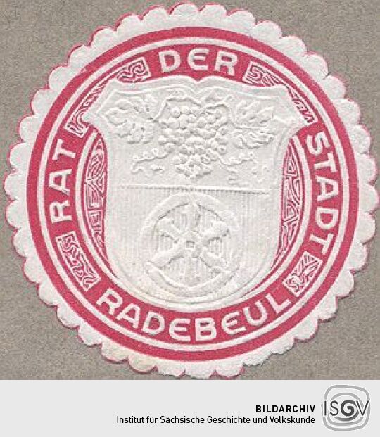 Siegel der Rat der Stadt Radebeul