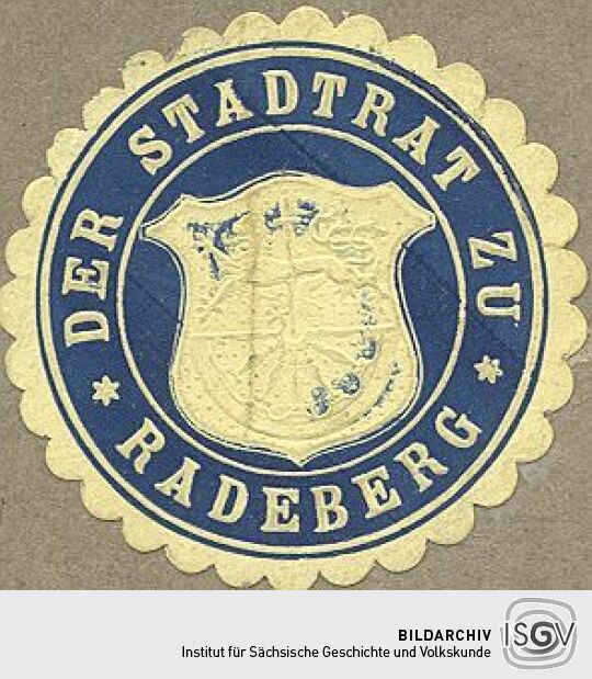 Siegel des Stadtrates zu Radeberg