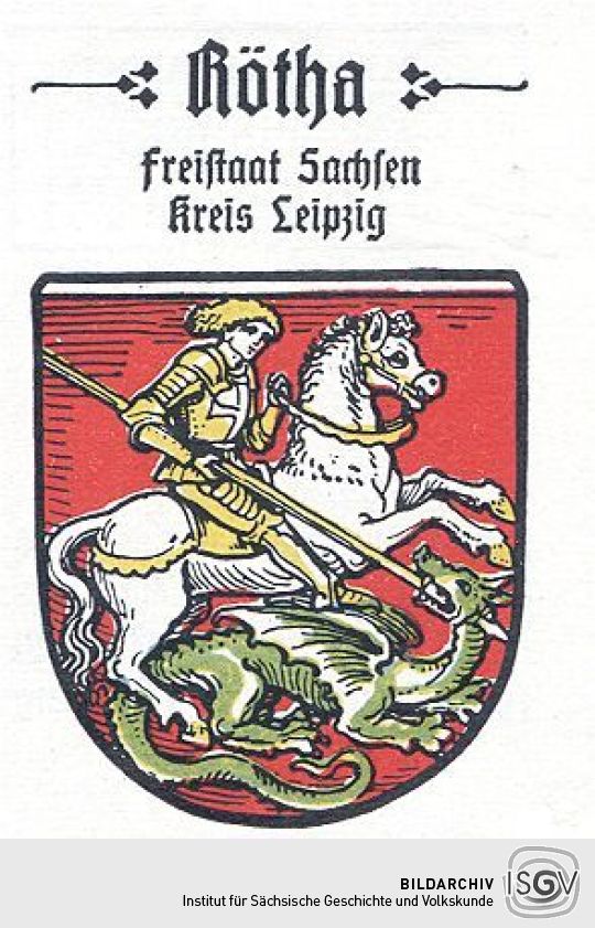 Wappen von Rötha