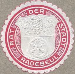 Bild: Das Siegels des Rates der Stadt Radebeul