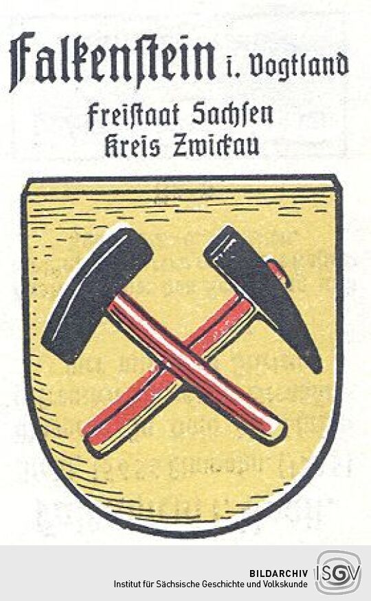 Wappen von Falkenstein im Vogtland